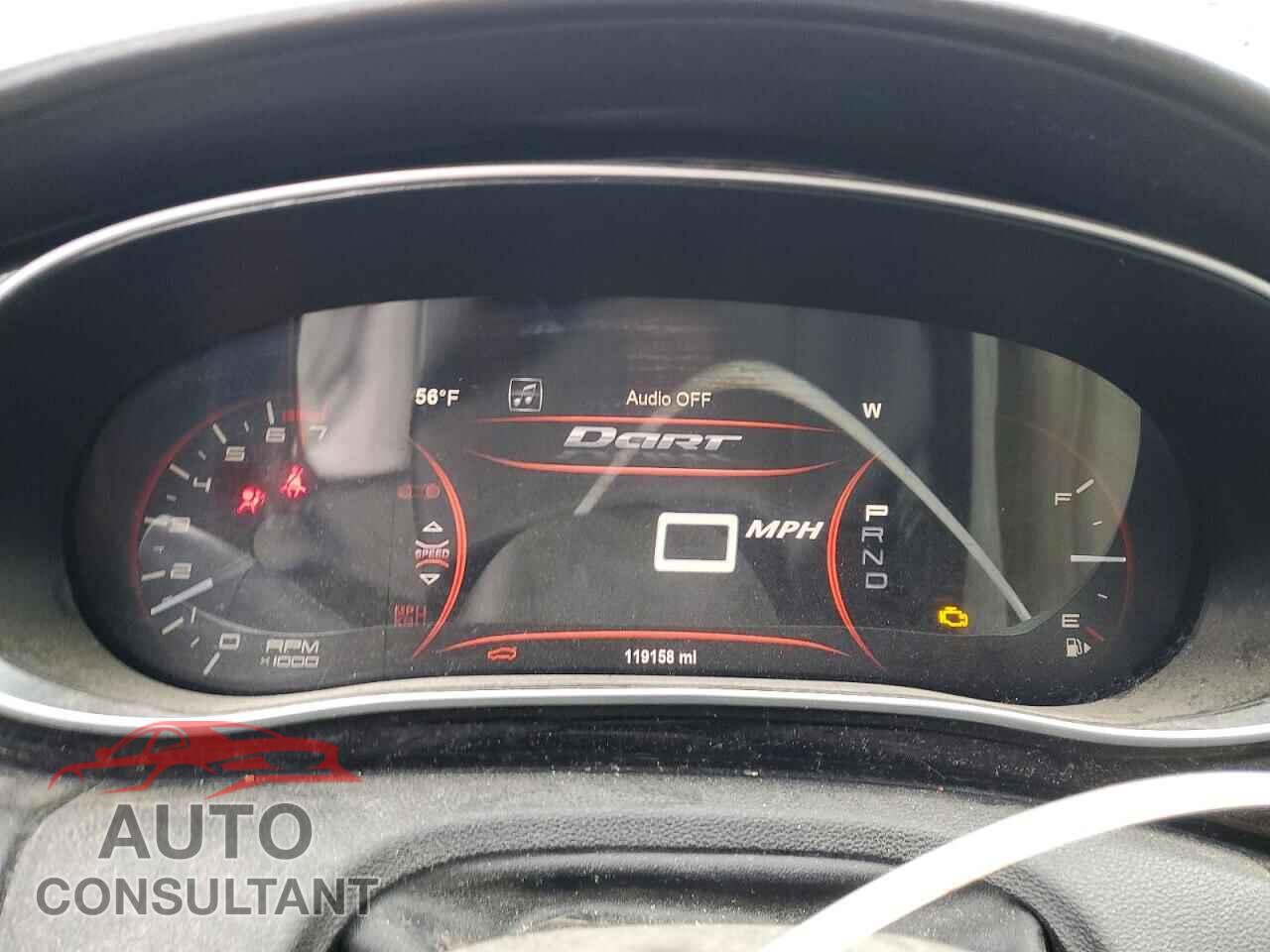 DODGE DART 2013 - 1C3CDFCA6DD225177