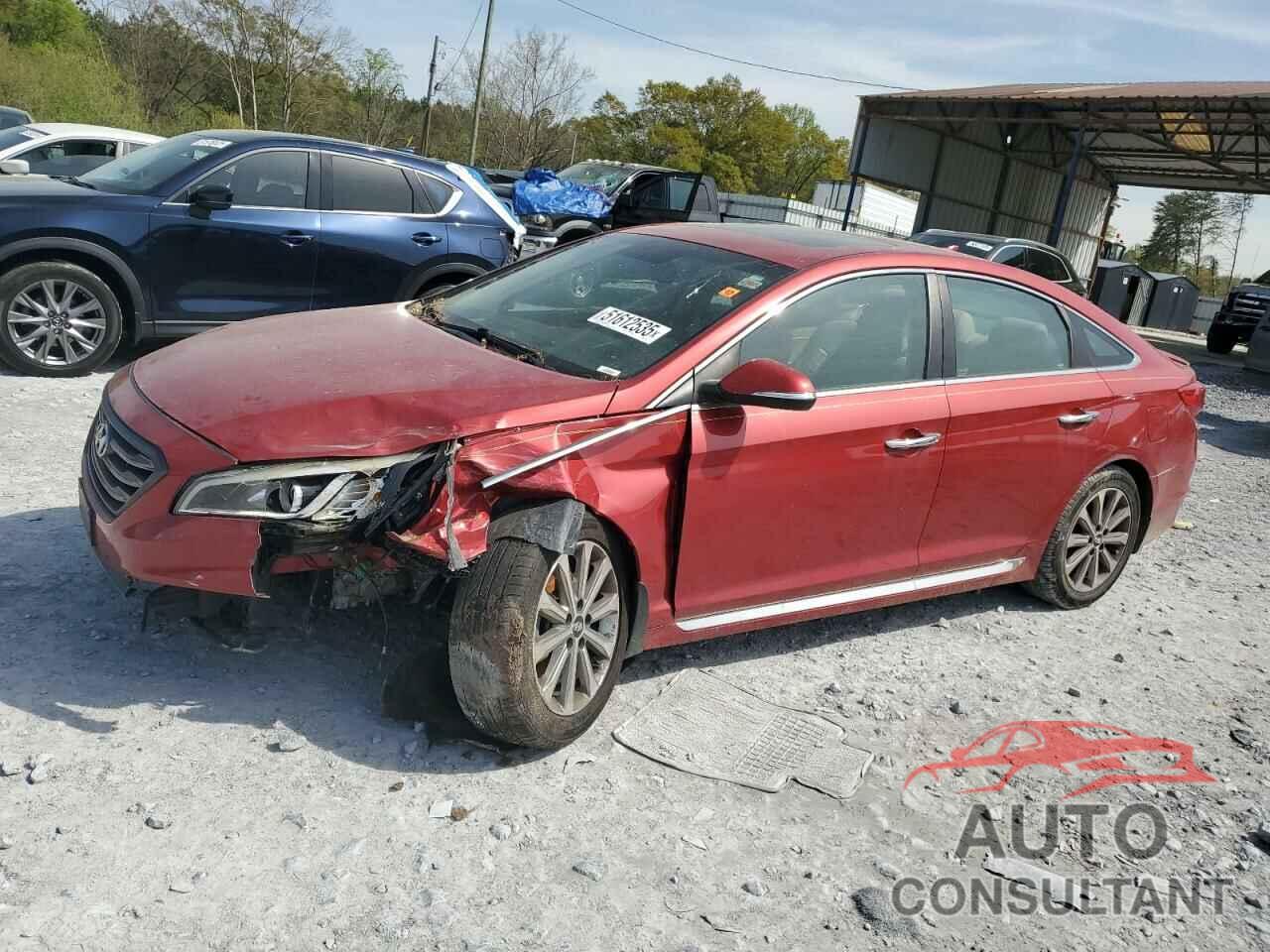 HYUNDAI SONATA 2017 - 5NPE34AF8HH497336
