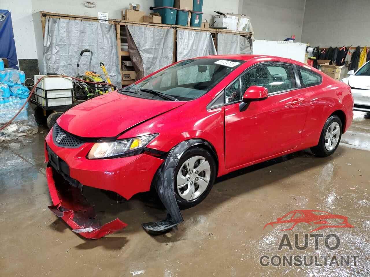 HONDA CIVIC 2013 - 2HGFG3B52DH527623
