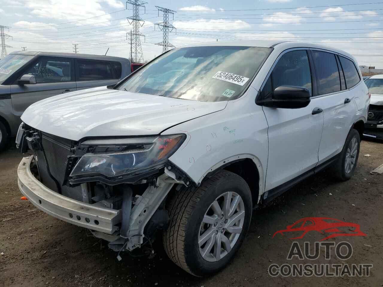 HONDA PILOT 2019 - 5FNYF6H10KB021405