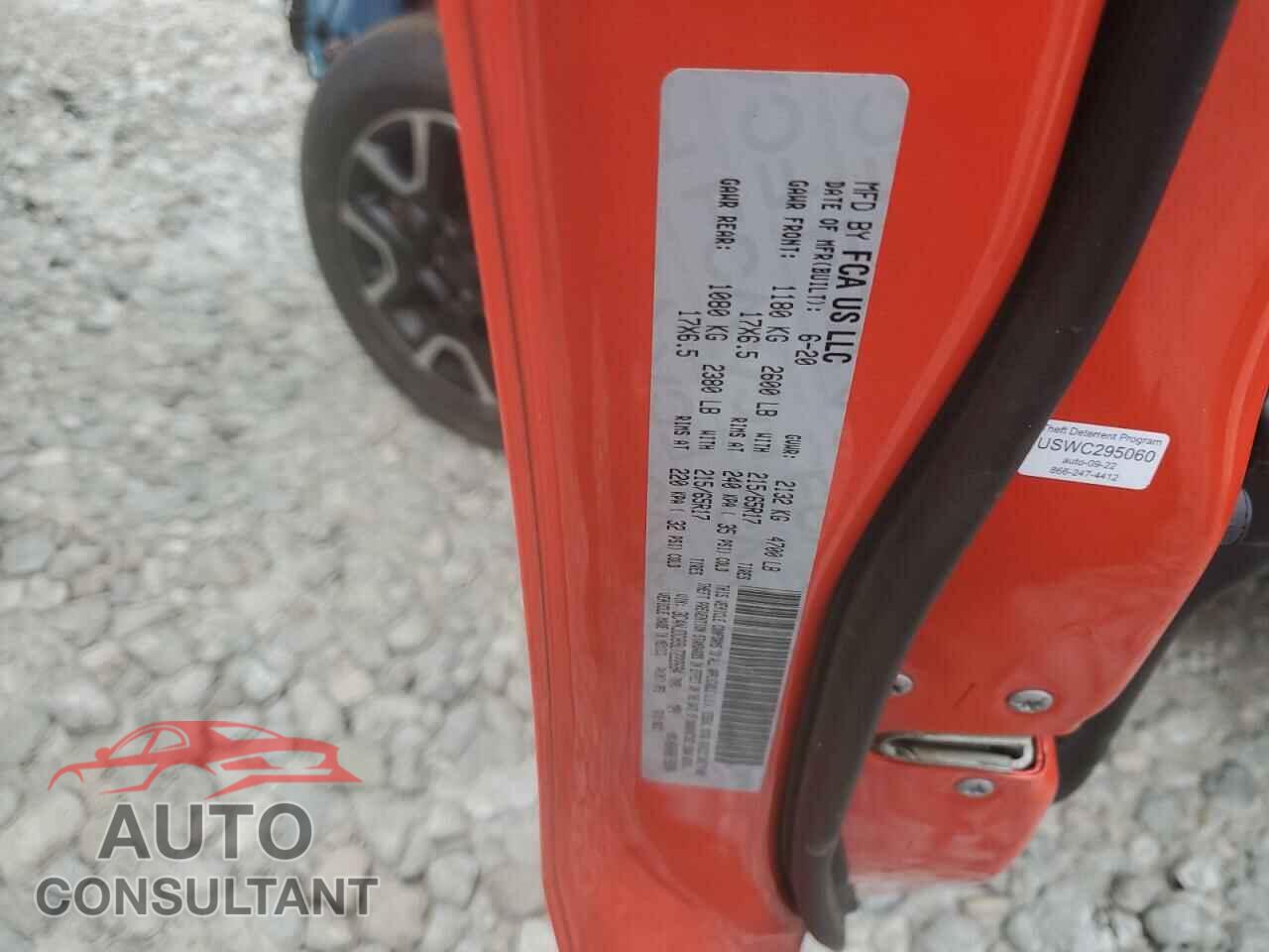 JEEP COMPASS 2020 - 3C4NJDDB9LT222694
