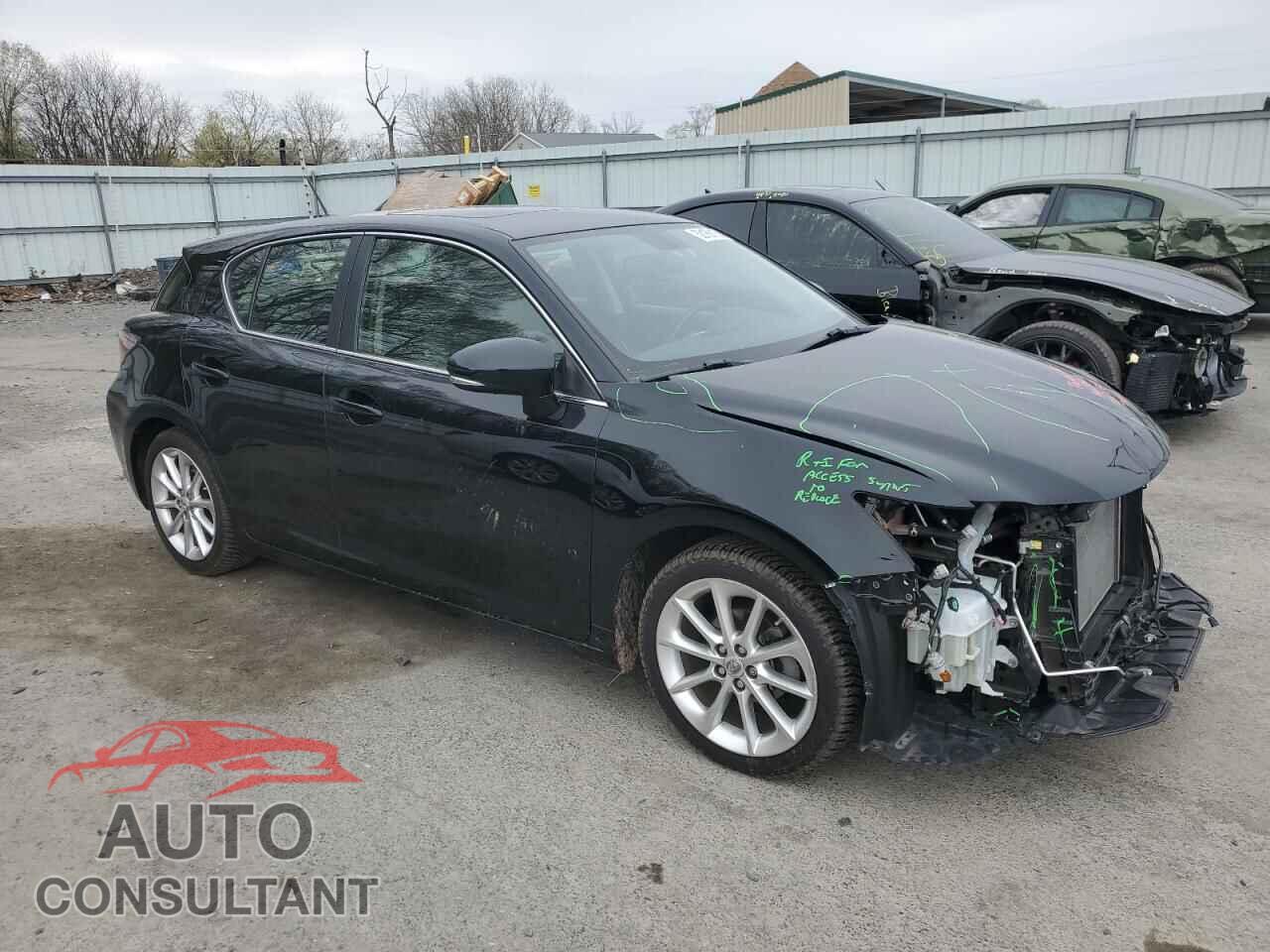 LEXUS CT 200 2012 - JTHKD5BH2C2062889