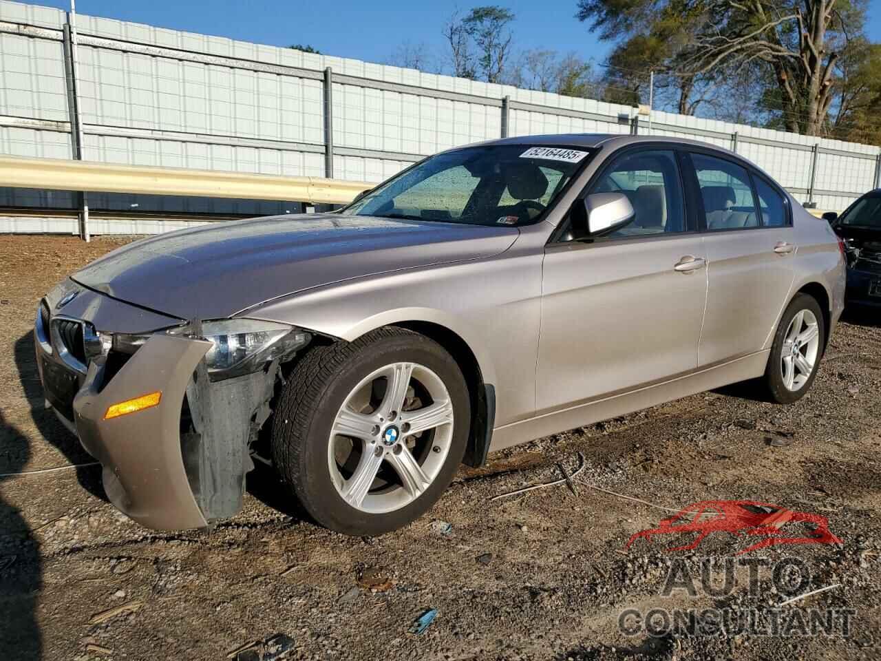 BMW 3 SERIES 2013 - WBA3B5C57DF592525