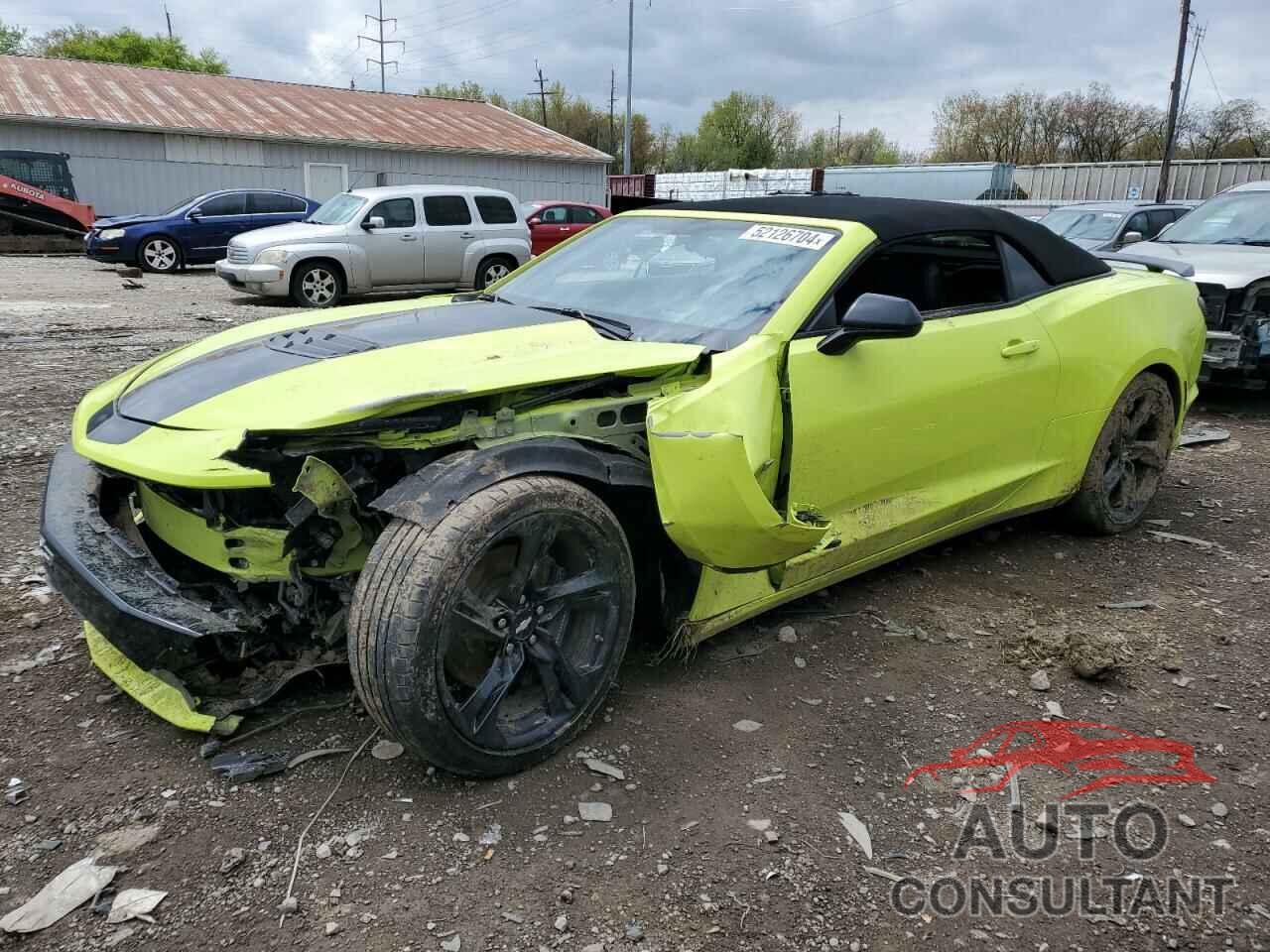 CHEVROLET CAMARO 2019 - 1G1FH3D70K0157969