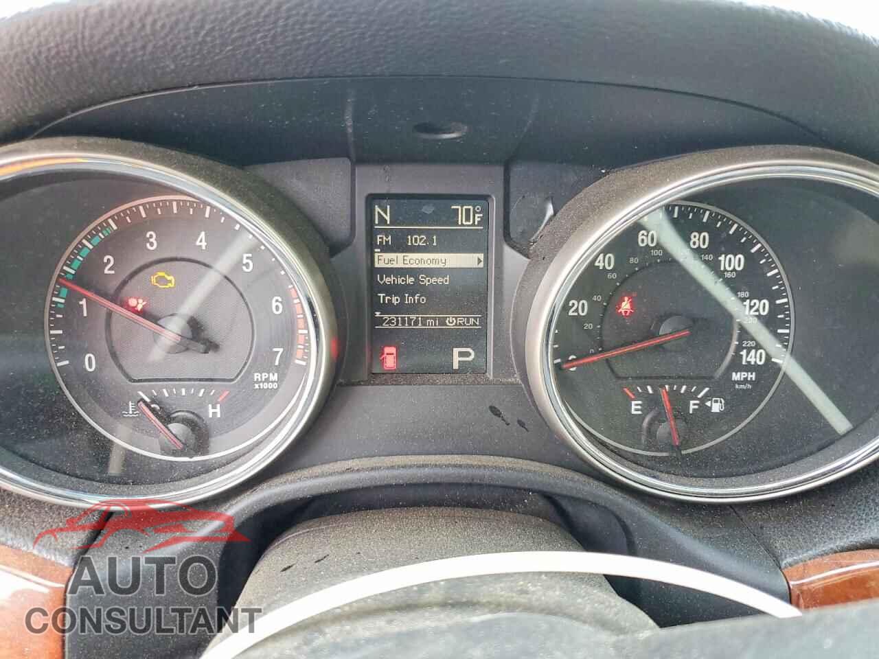 JEEP CHEROKEE 2011 - 1J4RS5GT0BC610703