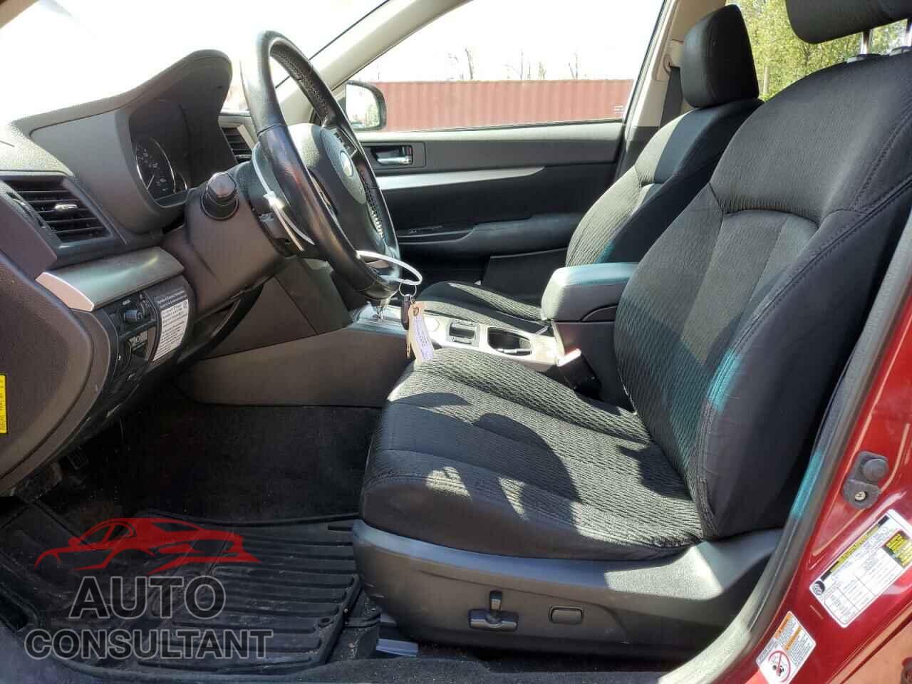 SUBARU OUTBACK 2012 - 4S4BRBCC9C3236323