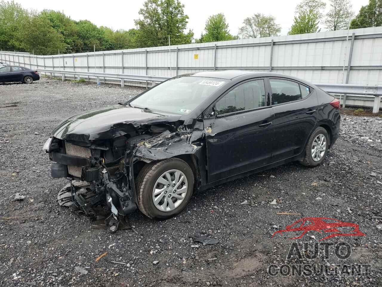 HYUNDAI ELANTRA 2019 - KMHD74LF3KU783004