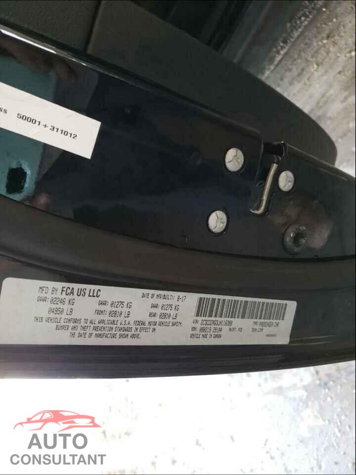 DODGE CHALLENGER 2018 - 2C3CDZAG3JH116389