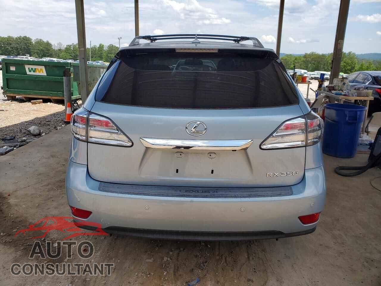 LEXUS RX350 2011 - 2T2BK1BA8BC086533