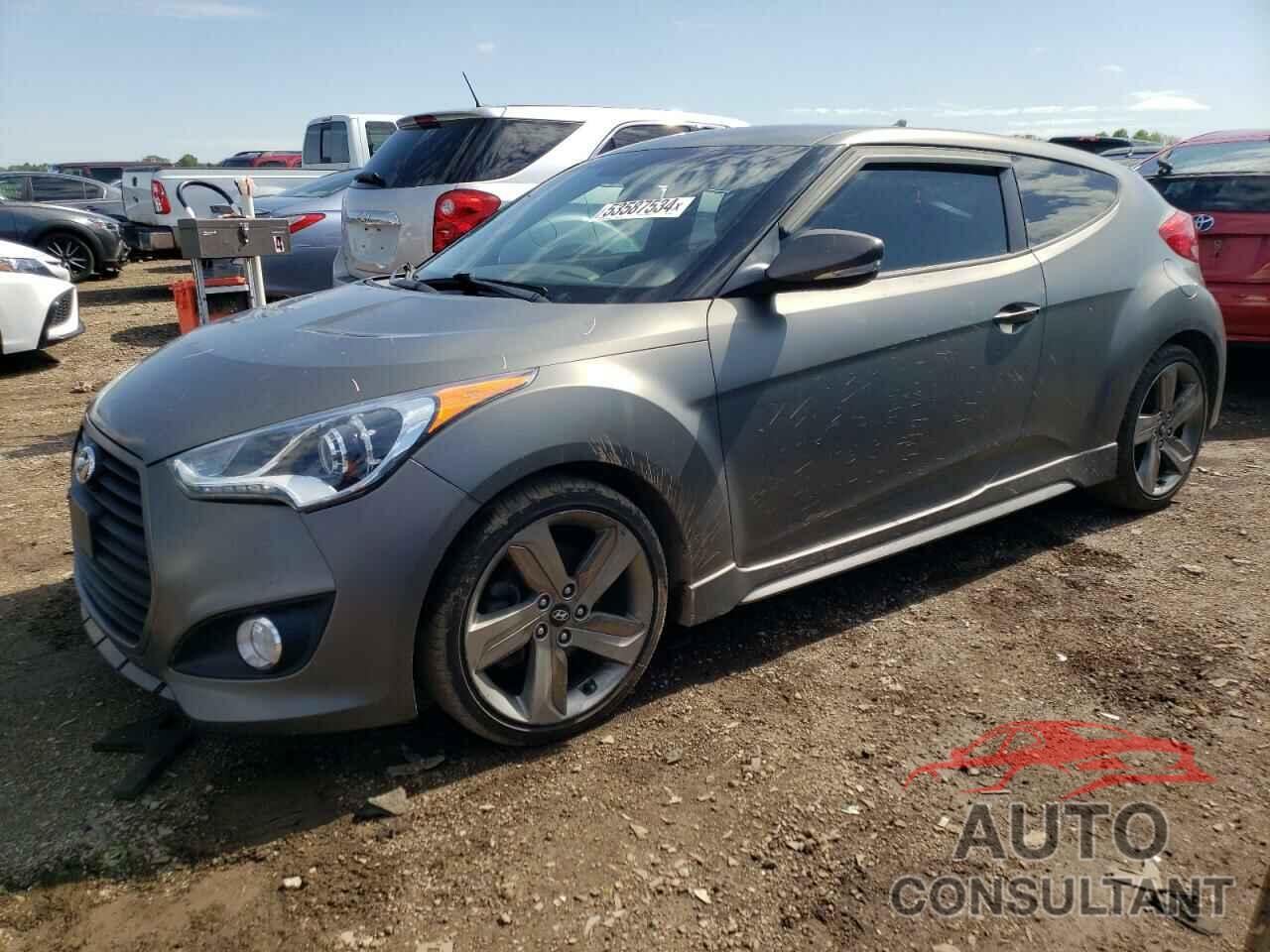 HYUNDAI VELOSTER 2014 - KMHTC6AE7EU206140