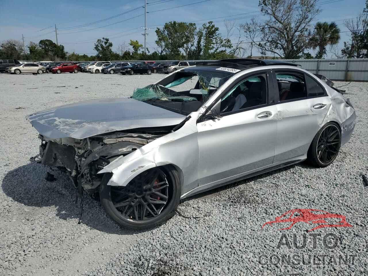 MERCEDES-BENZ C-CLASS 2017 - 55SWF6EB7HU181096