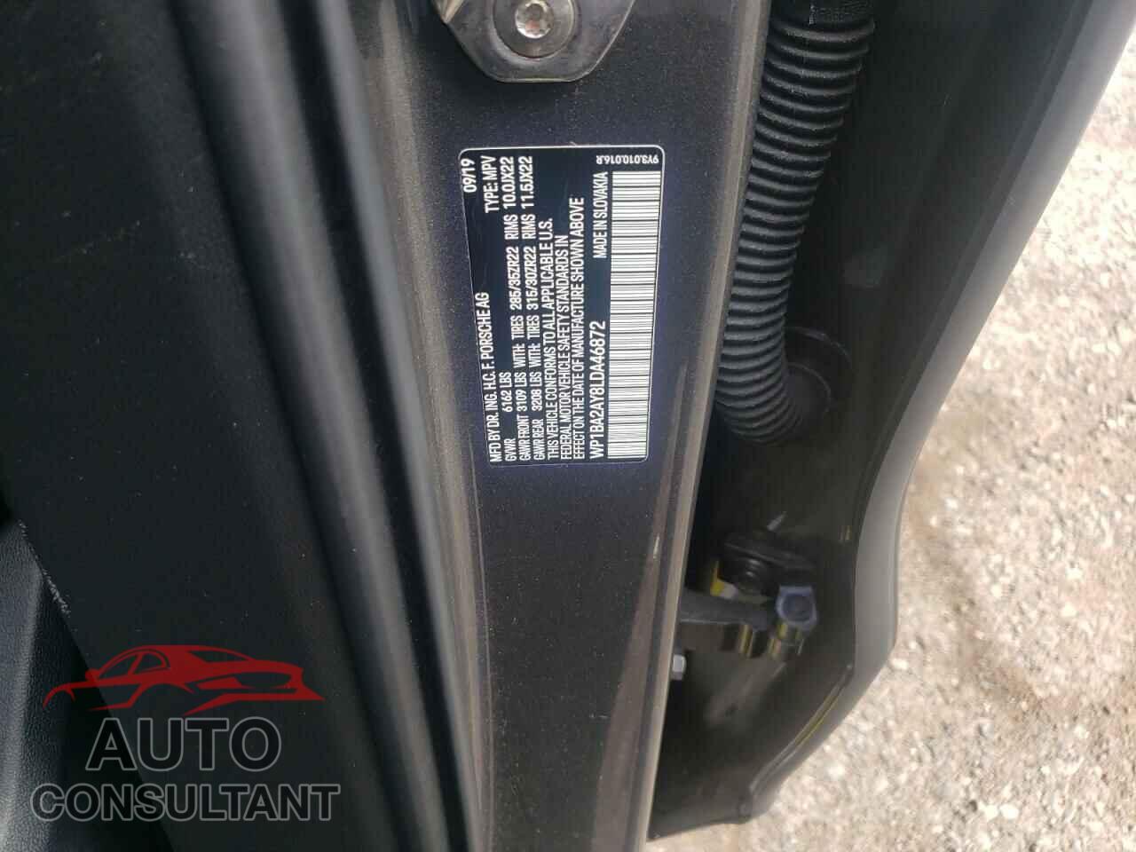 PORSCHE CAYENNE 2020 - WP1BA2AY8LDA46872