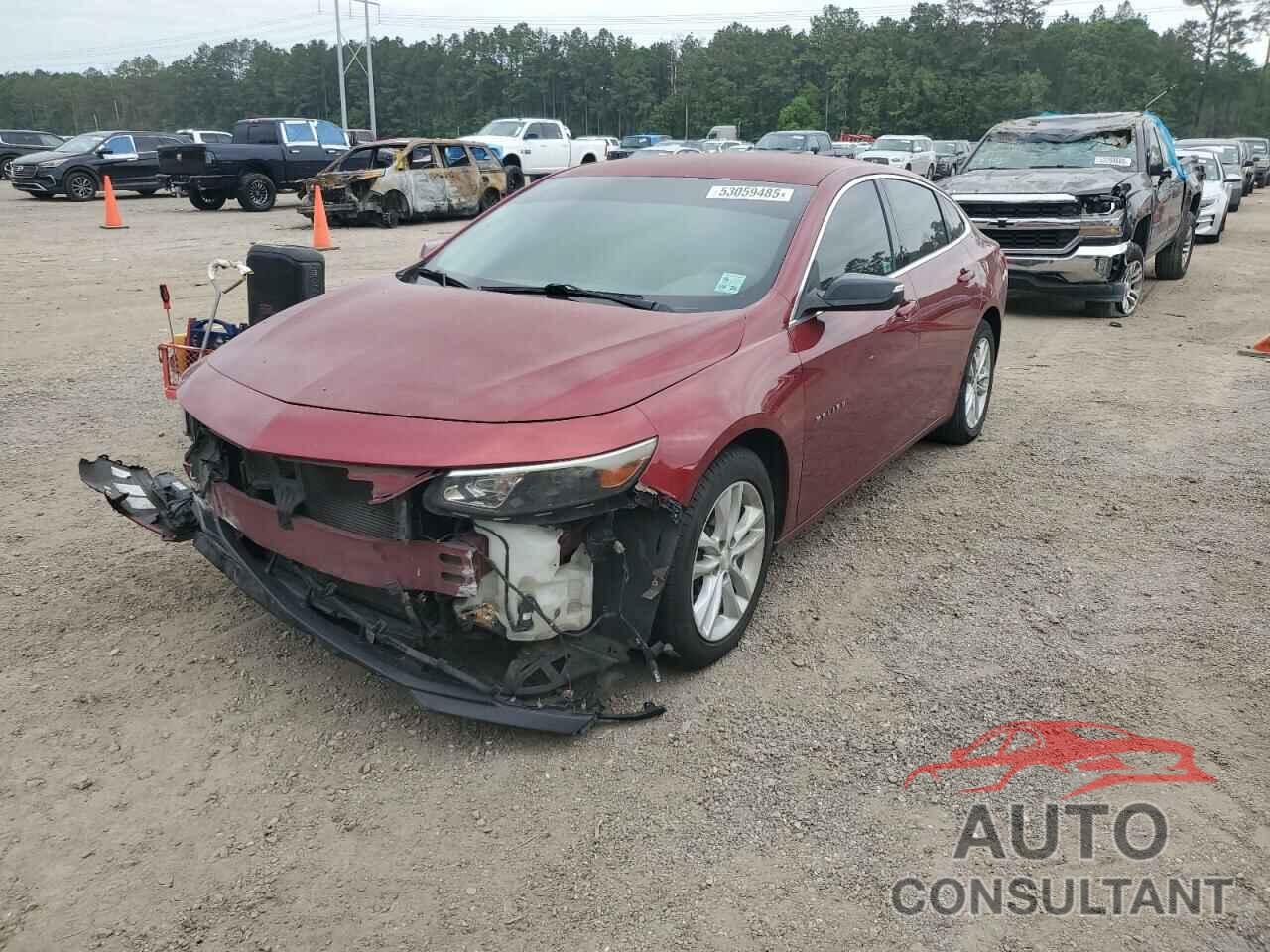 CHEVROLET MALIBU 2017 - 1G1ZE5ST6HF210942
