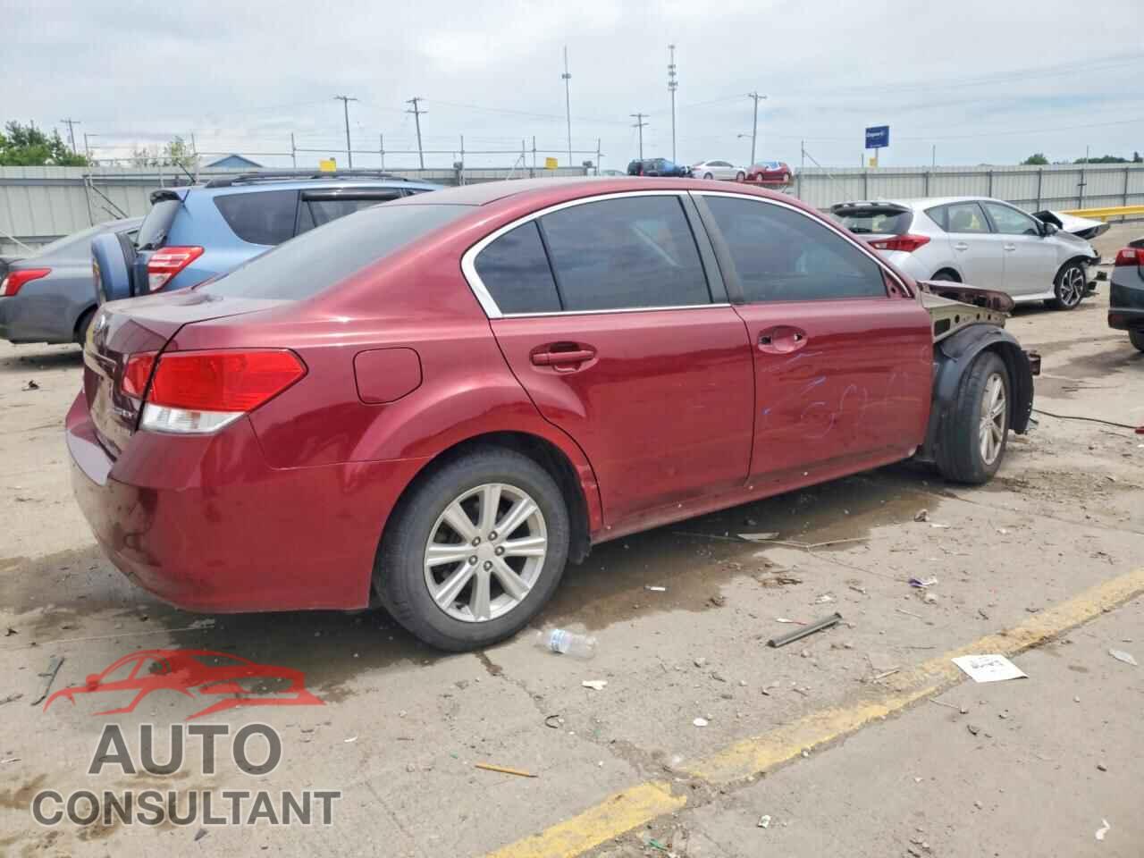 SUBARU LEGACY 2011 - 4S3BMBG61B3211275