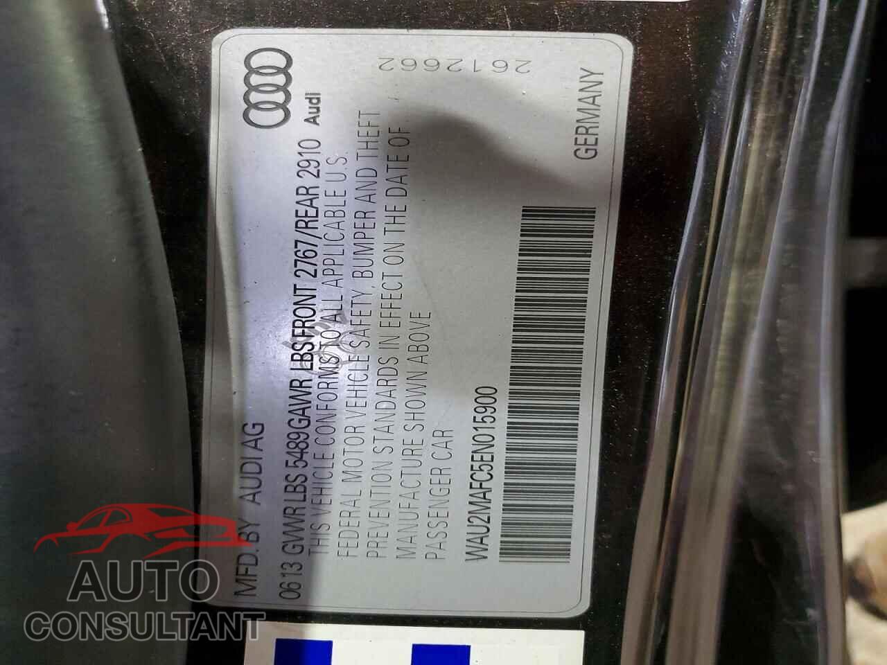 AUDI A7 2014 - WAU2MAFC5EN015900