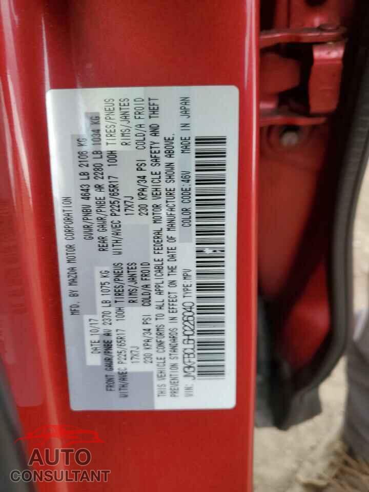 MAZDA CX-5 2017 - JM3KFBCL6H0226040