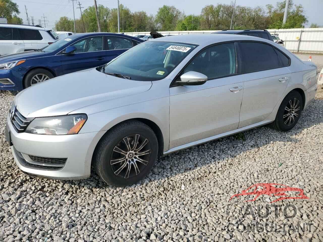 VOLKSWAGEN PASSAT 2012 - 1VWAH7A3XCC021730