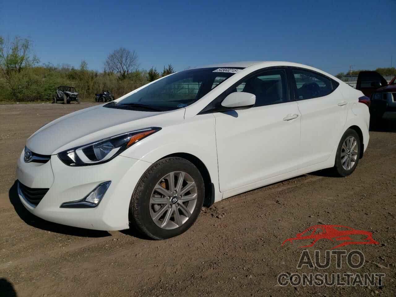 HYUNDAI ELANTRA 2014 - 5NPDH4AEXEH522091