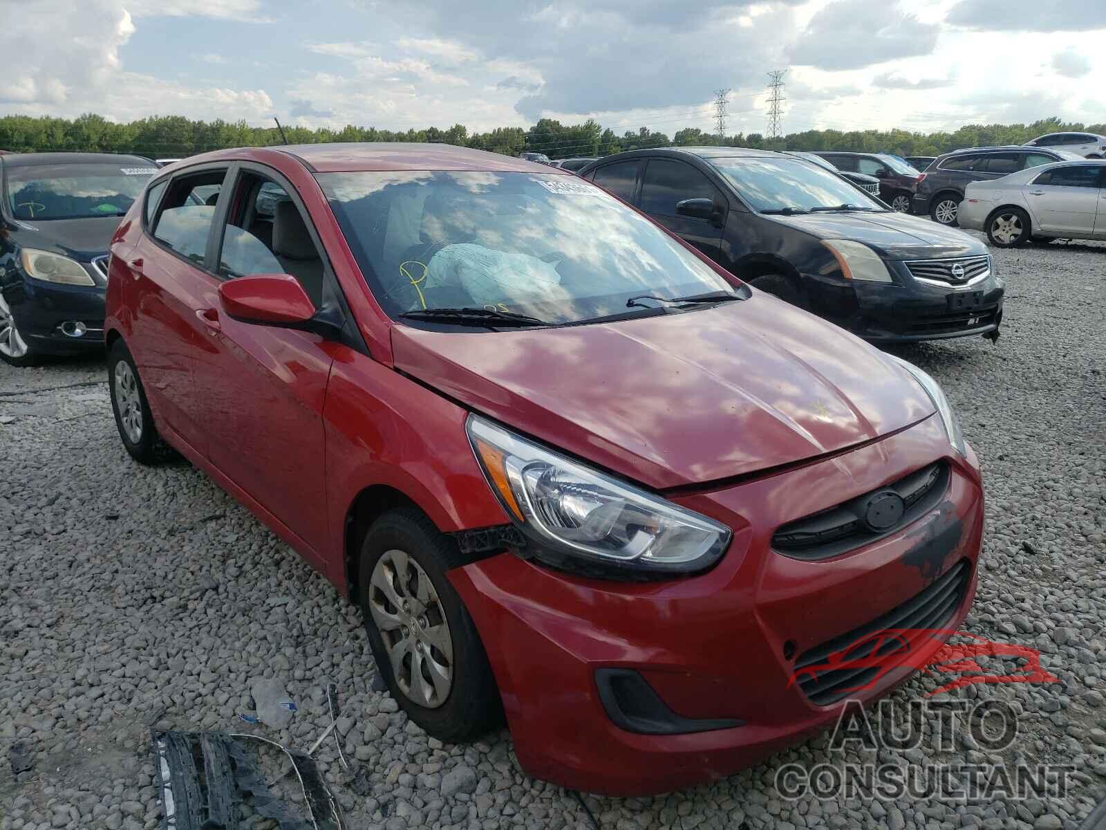 HYUNDAI ACCENT 2016 - KMHCT5AEXGU248198