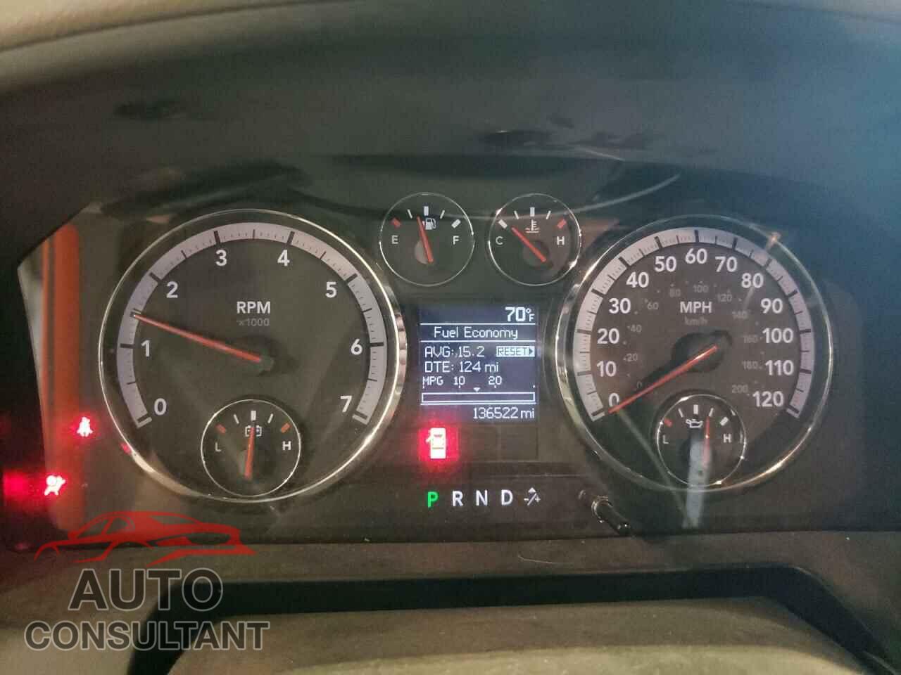 DODGE RAM 1500 2012 - 1C6RD7FP2CS282991