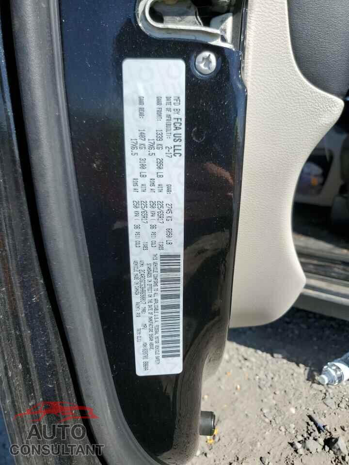 DODGE CARAVAN 2017 - 2C4RDGCG3HR690017