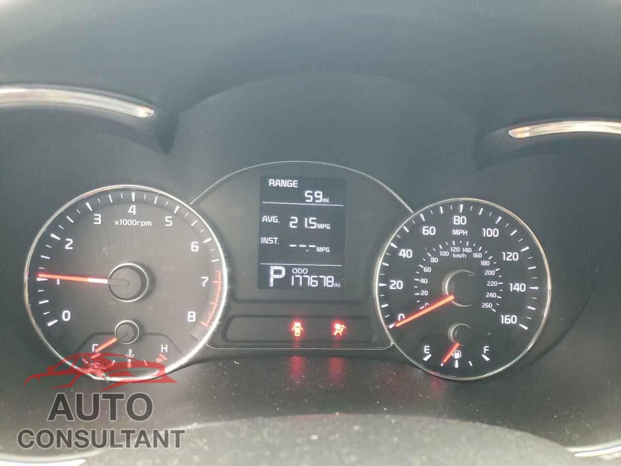 KIA FORTE 2016 - KNAFK4A66G5569055