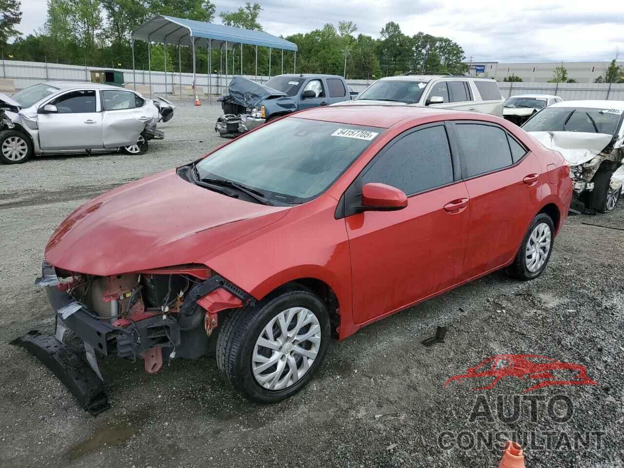 TOYOTA COROLLA 2018 - 5YFBURHE4JP852747