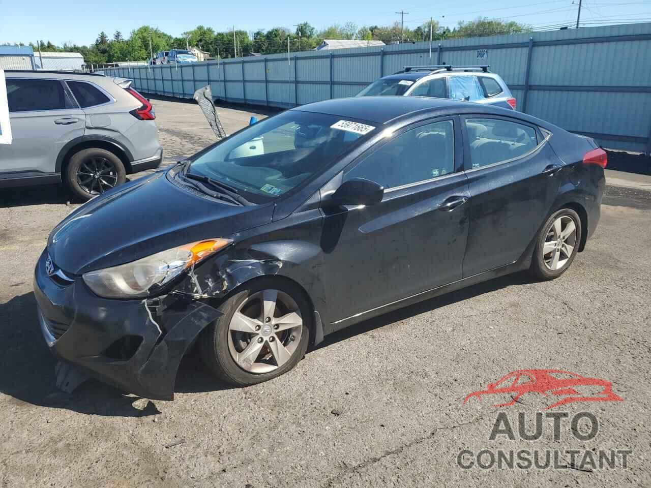 HYUNDAI ELANTRA 2013 - KMHDH4AEXDU861286