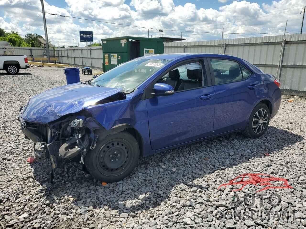 TOYOTA COROLLA 2016 - 2T1BURHE7GC678505