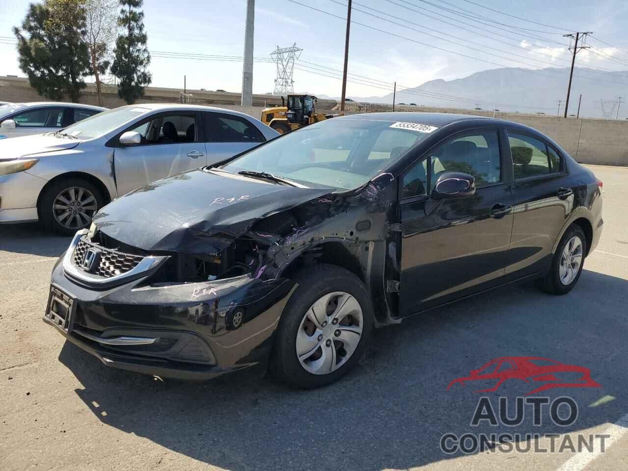 HONDA CIVIC 2013 - 19XFB2F57DE206383