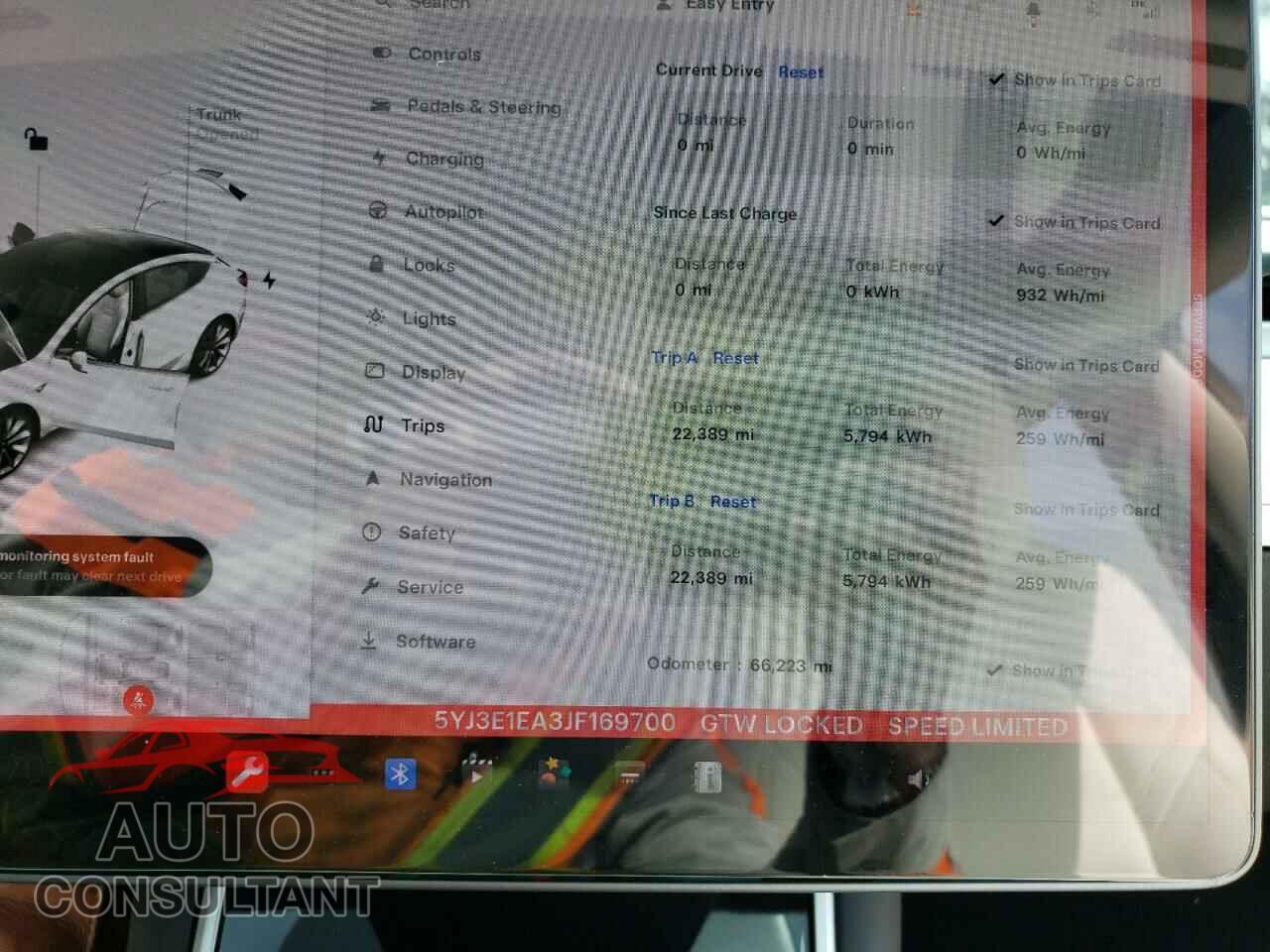 TESLA MODEL 3 2018 - 5YJ3E1EA3JF169700