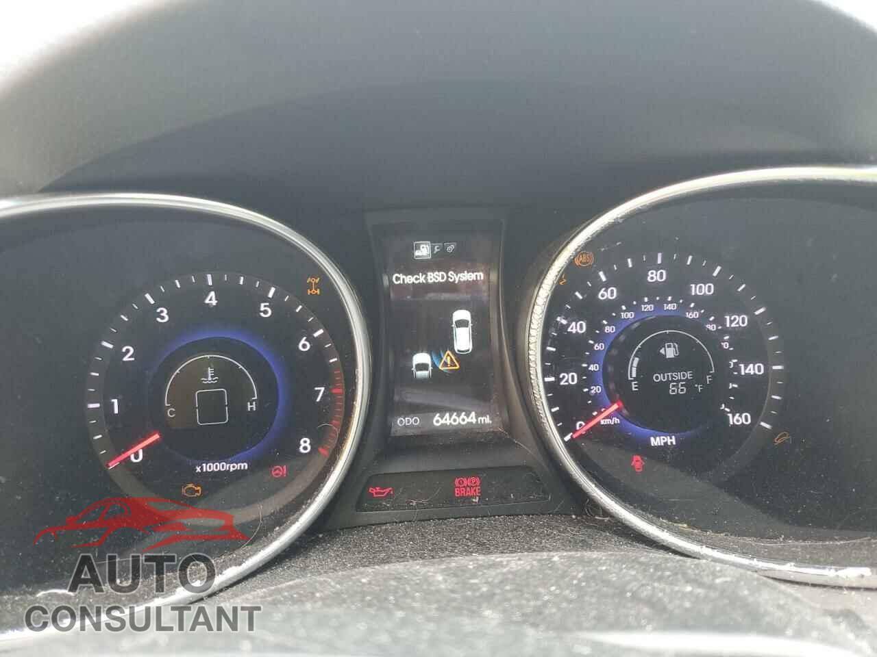 HYUNDAI SANTA FE 2014 - KM8SRDHF1EU079382