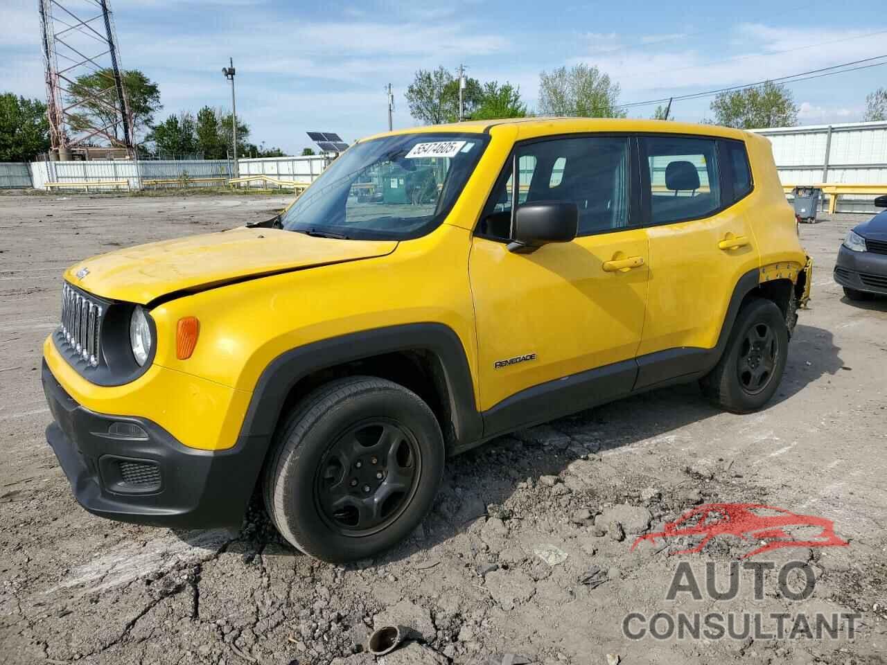 JEEP RENEGADE 2016 - ZACCJBAT6GPD79105