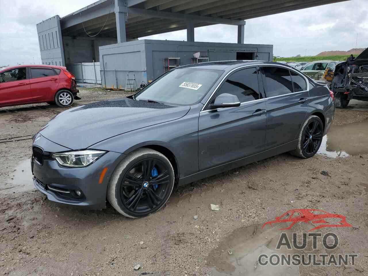 BMW 3 SERIES 2017 - WBA8B3G3XHNU36378