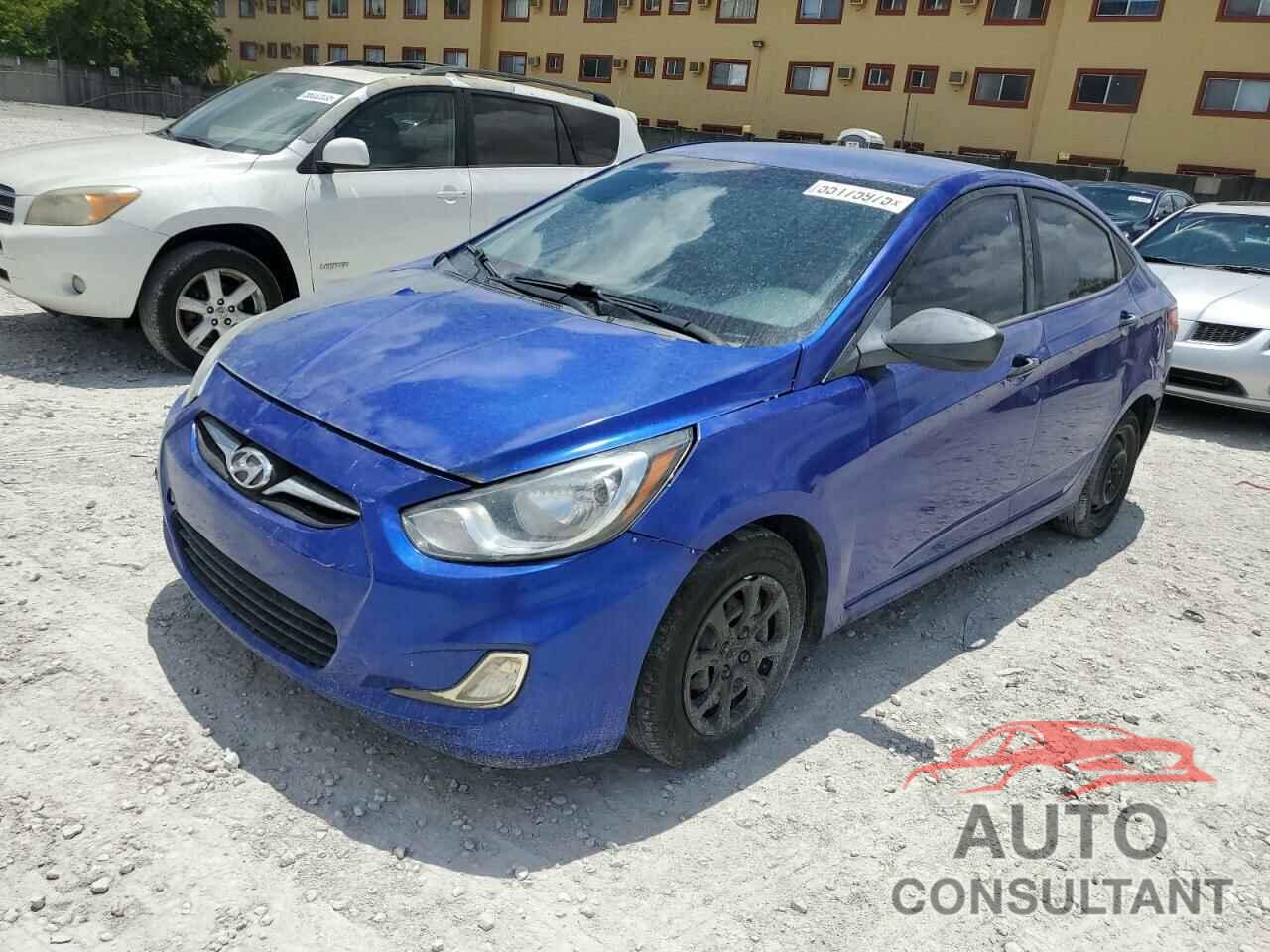 HYUNDAI ACCENT 2012 - KMHCT4AE8CU047372