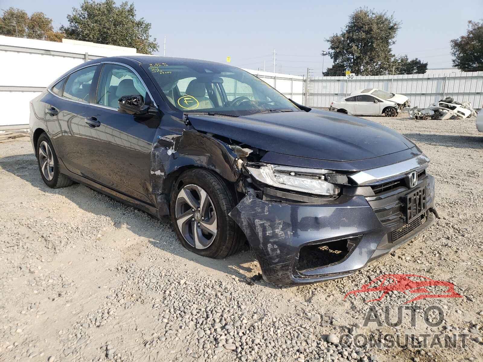 HONDA INSIGHT 2019 - 19XZE4F56KE000534