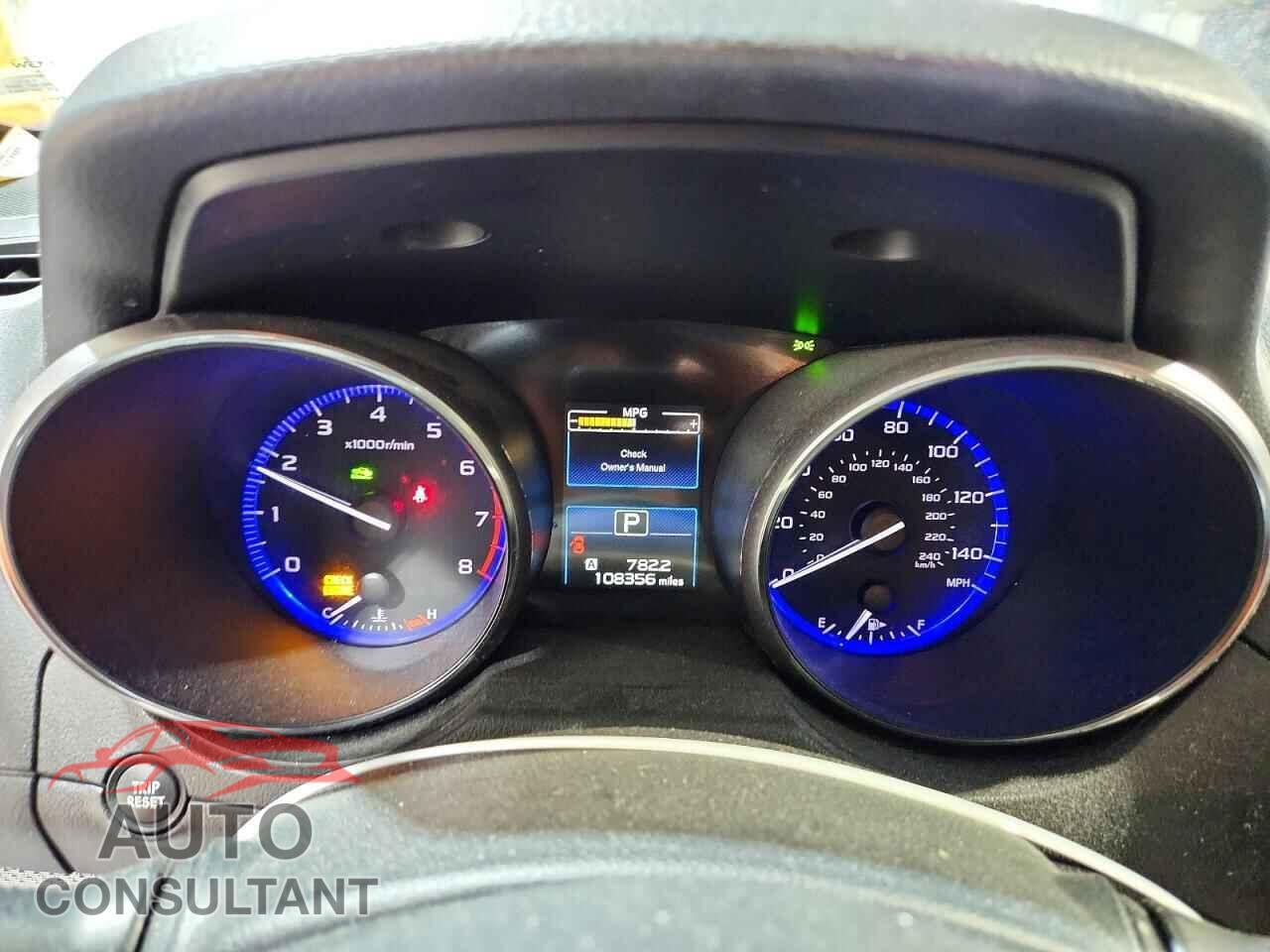 SUBARU OUTBACK 2015 - 4S4BSBCC2F3207979