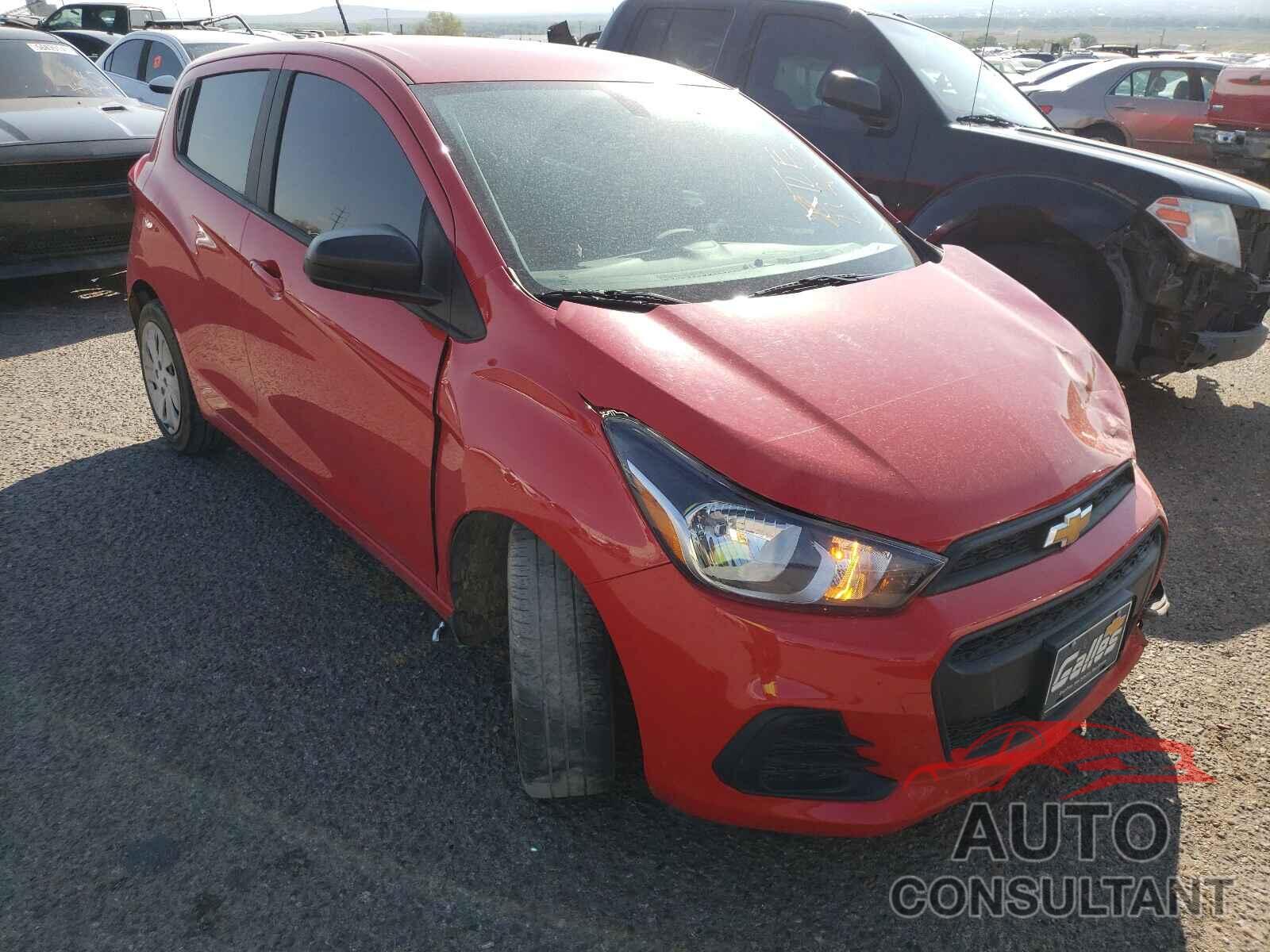 CHEVROLET SPARK 2018 - KL8CB6SA8JC420565