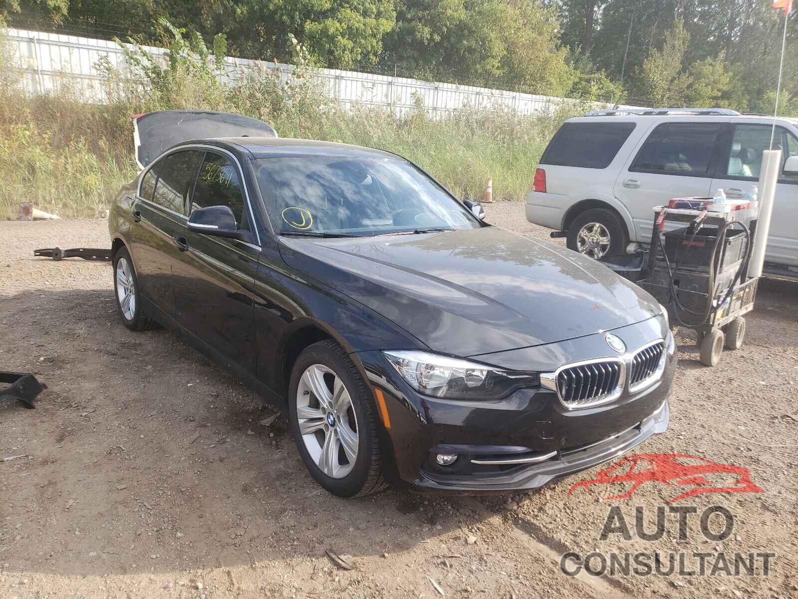 BMW 3 SERIES 2017 - WBA8D9G53HNT90763