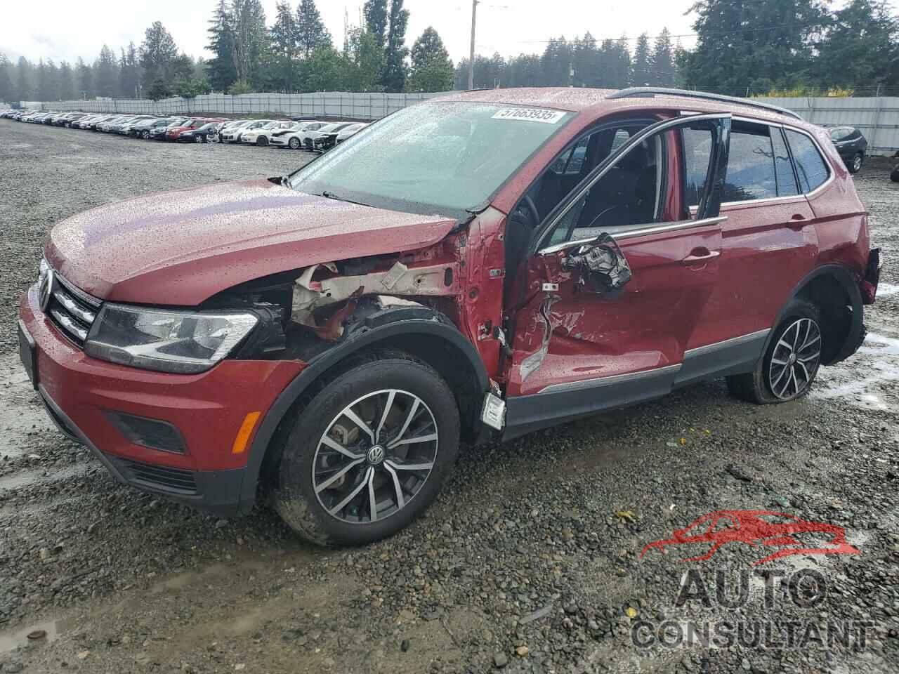 VOLKSWAGEN TIGUAN 2021 - 3VV2B7AX2MM121379