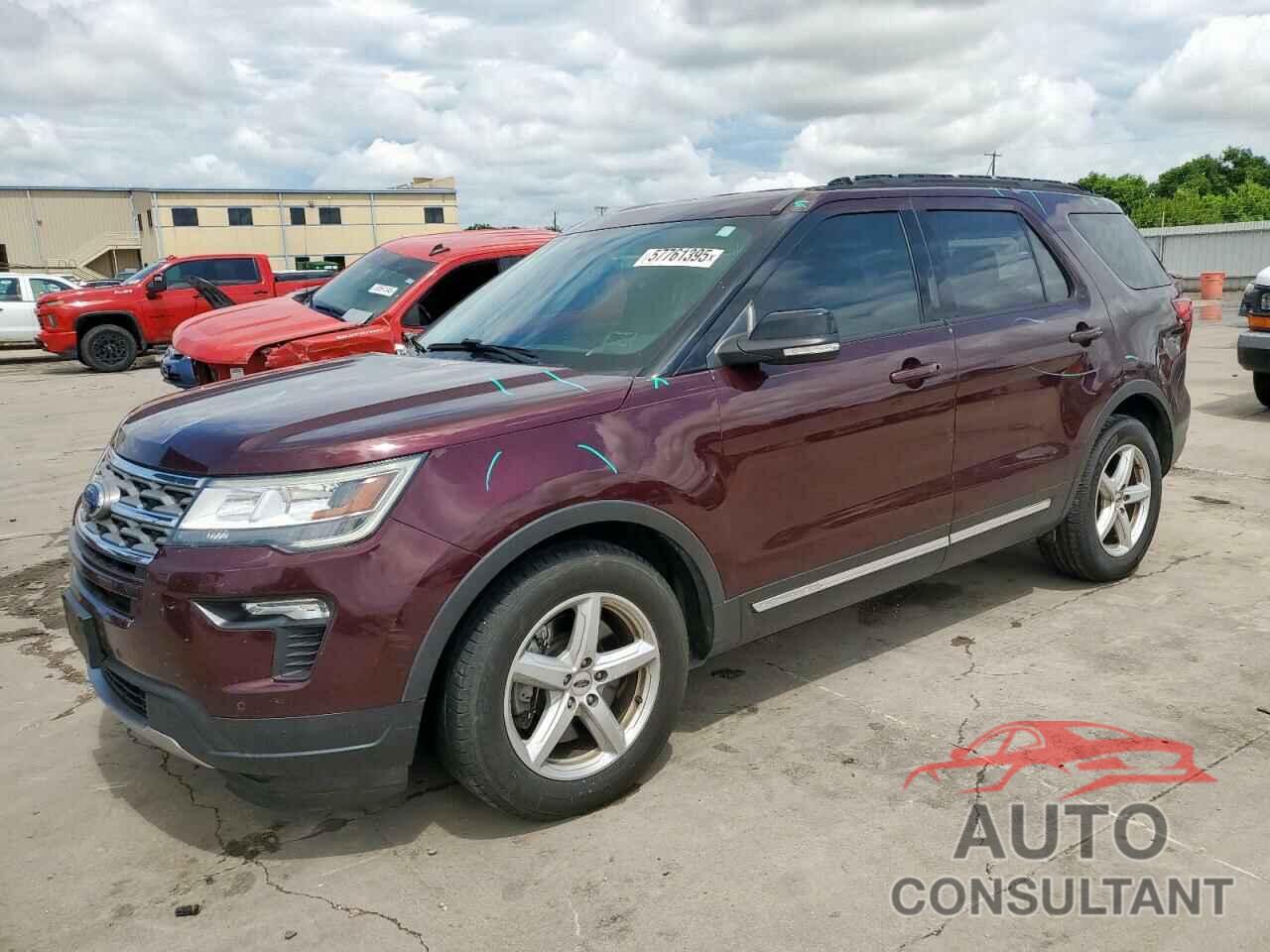 FORD EXPLORER 2018 - 1FM5K7D8XJGA03338
