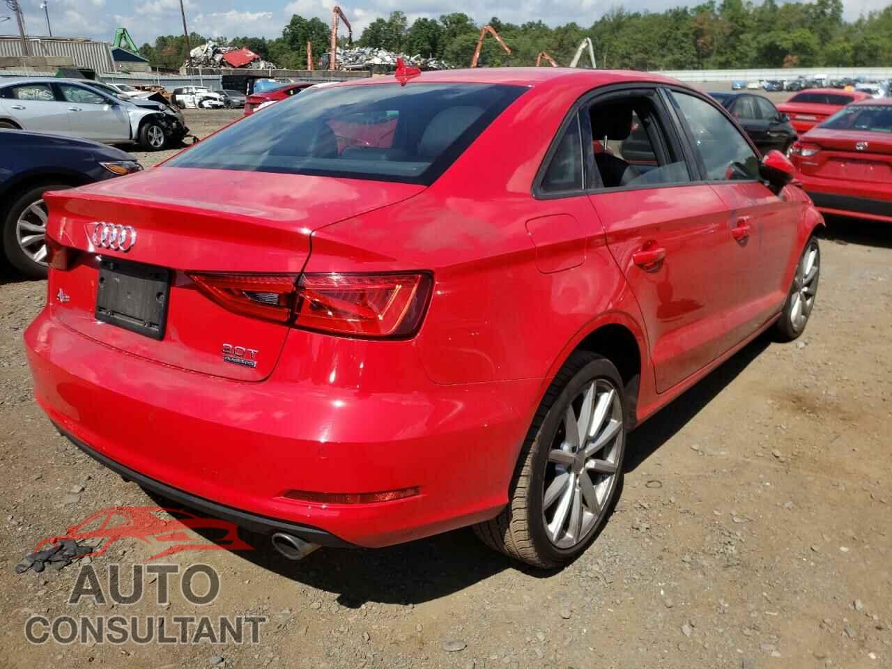 AUDI A3 2016 - WAUB8GFF3G1037597
