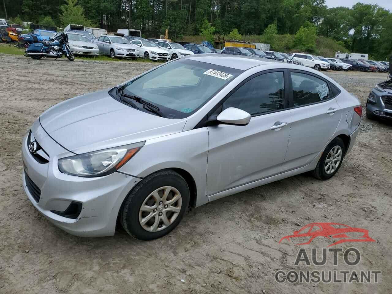 HYUNDAI ACCENT 2012 - KMHCT4AEXCU137607