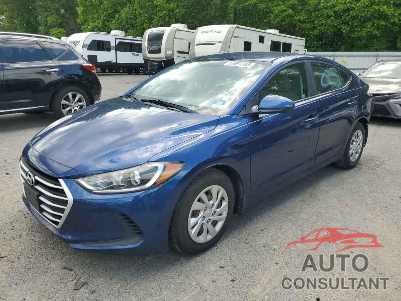 HYUNDAI ELANTRA 2018 - 5NPD74LF5JH295203