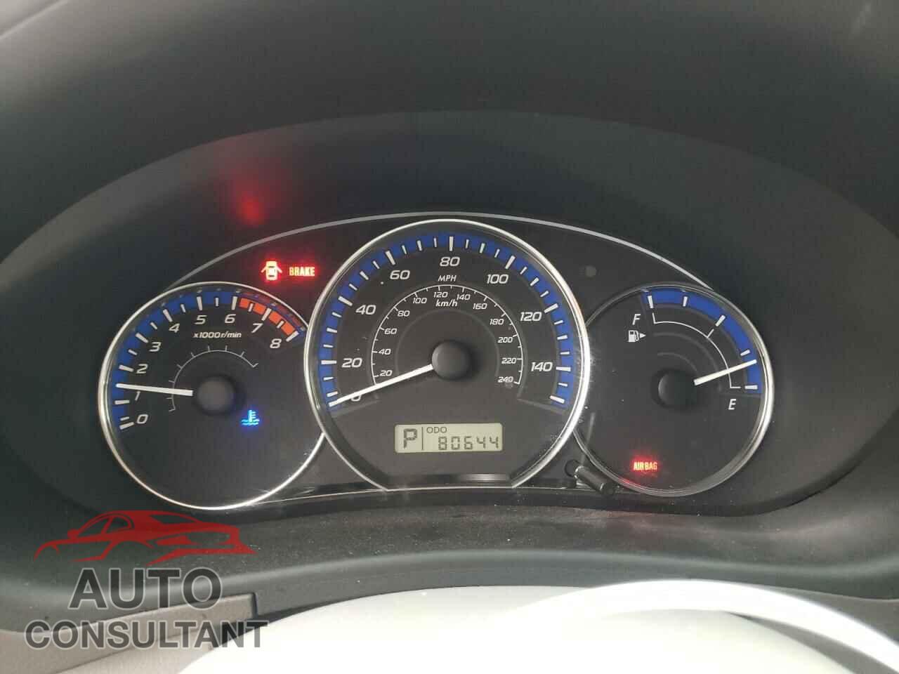 SUBARU FORESTER 2010 - JF2SH6CC9AH716071