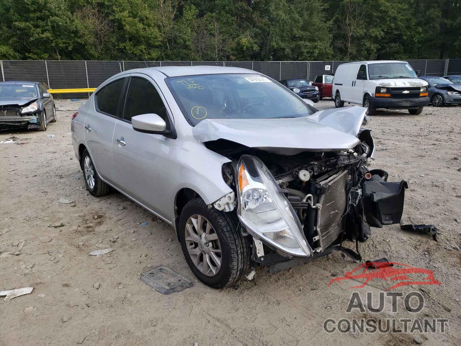 NISSAN VERSA 2017 - 3N1CN7AP1HL906596
