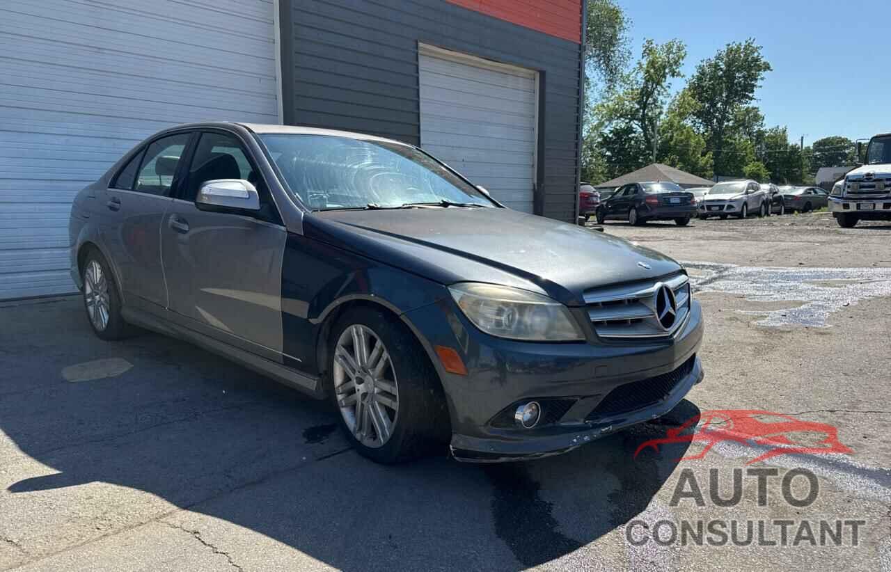 MERCEDES-BENZ C-CLASS 2009 - WDDGF81X19R071486