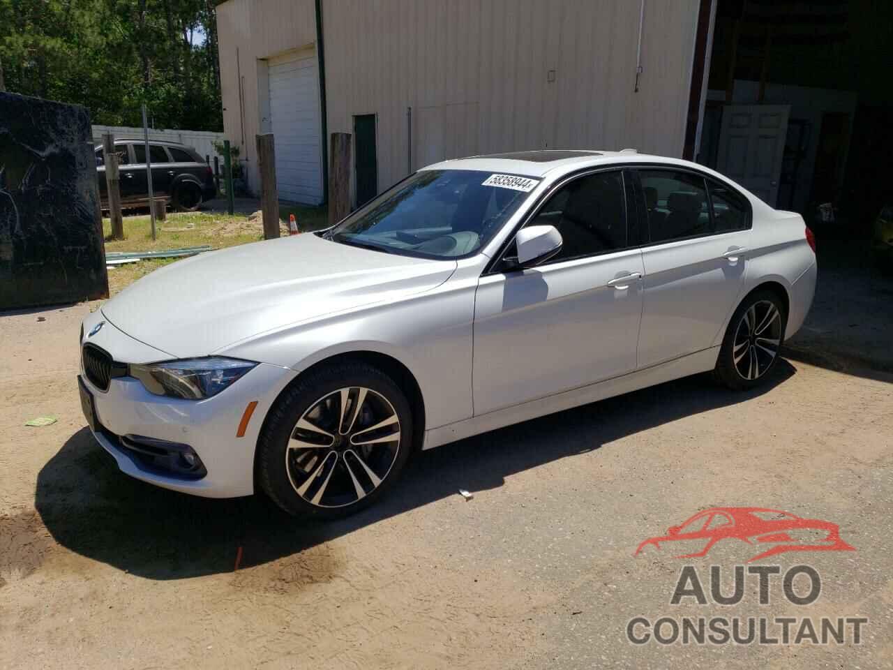 BMW 3 SERIES 2018 - WBA8B7G56JNV10877