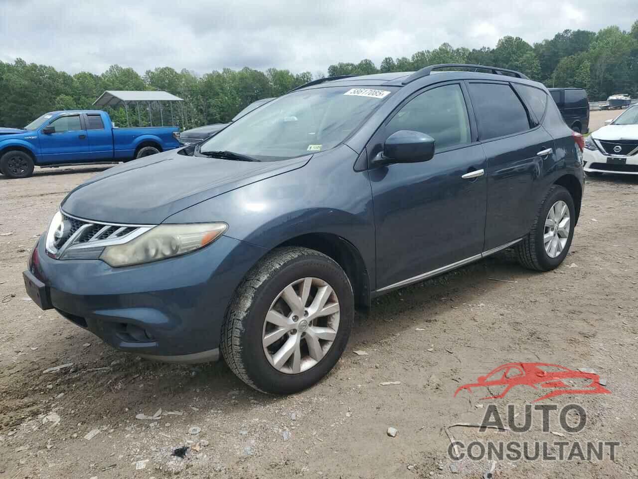 NISSAN MURANO 2012 - JN8AZ1MW4CW204756
