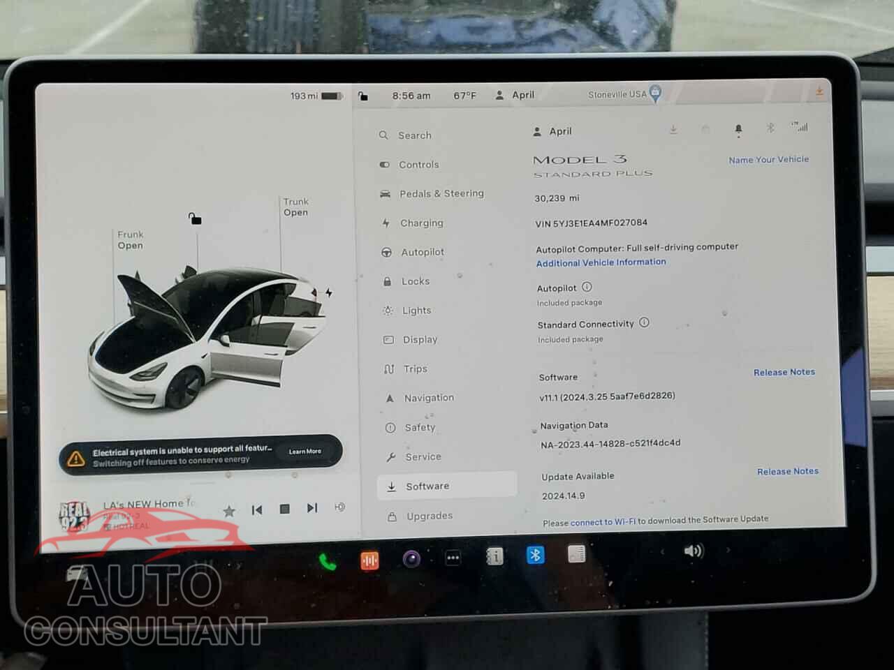 TESLA MODEL 3 2021 - 5YJ3E1EA4MF027084